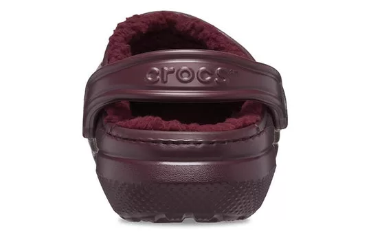 Crocs-Classic-Lined-Clogs-Dark-Cherry-4 Crocs Classic Lined Clogs 'Dark Cherry'