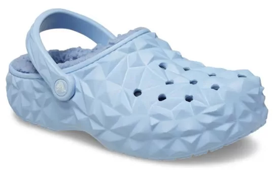 Crocs-Classic-Lined-Geometric-Clogs-Blue-2 Crocs Classic Lined Geometric Clogs 'Blue'