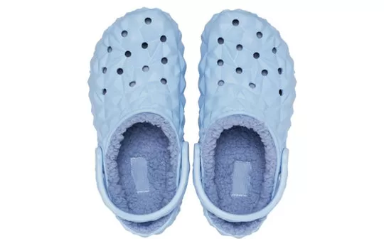 Crocs-Classic-Lined-Geometric-Clogs-Blue-3 Crocs Classic Lined Geometric Clogs 'Blue'