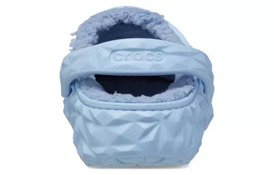 Crocs-Classic-Lined-Geometric-Clogs-Blue-4 Crocs Classic Lined Geometric Clogs 'Blue'