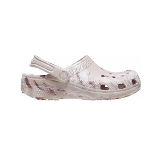 Crocs-Classic-Marbled-Clogs-White-Pink-1 Crocs Classic Marbled Clogs 'White Pink'