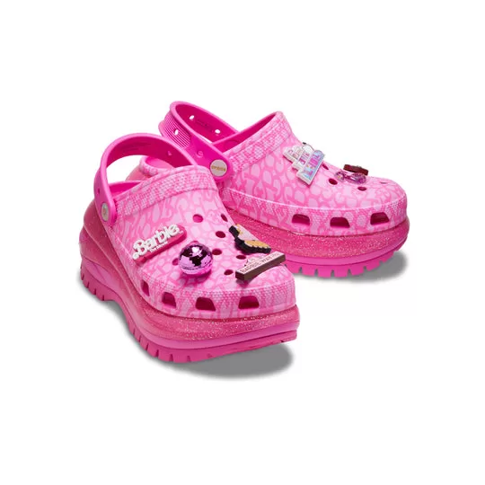 Crocs-Classic-Mega-Crush-Clog-Barbie-The-Movie-Electric-Pink-1 Crocs Classic Mega Crush Clog 'Barbie The Movie Electric Pink'