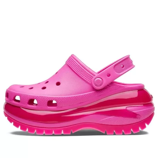 Crocs Classic Mega Crush Clog 'Pink' Crocs Classic Mega Crush Clog 'Pink'
