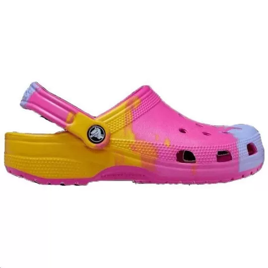 Crocs-Classic-Ombre-Clogs-Pink-Yellow-Blue-1 Crocs Classic Ombre Clogs 'Pink Yellow Blue'