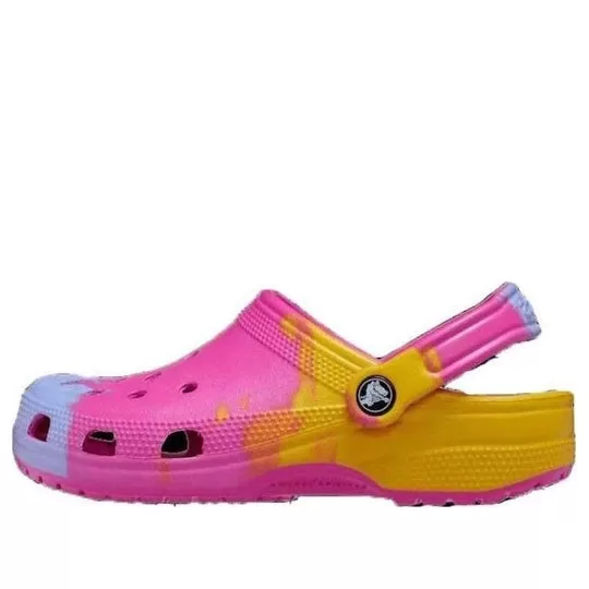 Crocs Classic Ombre Clogs 'Pink Yellow Blue' Crocs Classic Ombre Clogs 'Pink Yellow Blue'