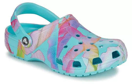 Crocs-Classic-Palm-Print-Clogs-Neptune-Multi-2 Crocs Classic Palm Print Clogs 'Neptune Multi'