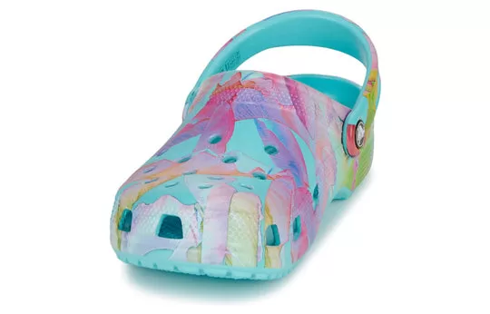 Crocs-Classic-Palm-Print-Clogs-Neptune-Multi-3 Crocs Classic Palm Print Clogs 'Neptune Multi'
