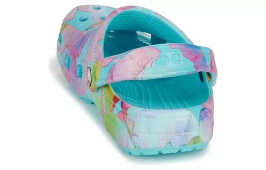 Crocs-Classic-Palm-Print-Clogs-Neptune-Multi-4 Crocs Classic Palm Print Clogs 'Neptune Multi'