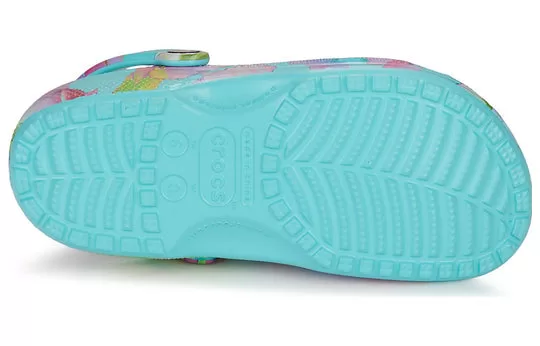 Crocs-Classic-Palm-Print-Clogs-Neptune-Multi-5 Crocs Classic Palm Print Clogs 'Neptune Multi'