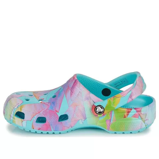 Crocs Classic Palm Print Clogs 'Neptune Multi' Crocs Classic Palm Print Clogs 'Neptune Multi'