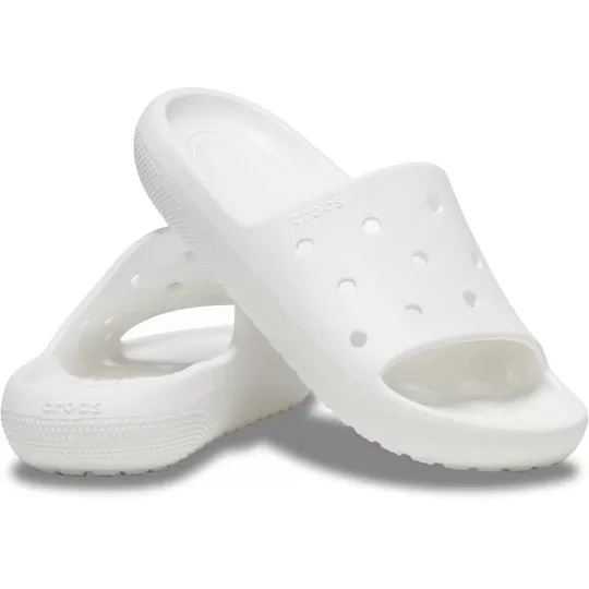 Crocs-Classic-Slides-White-3 Crocs Classic Slides 'White'