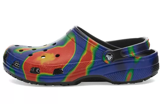 Crocs-Classic-Solarized-Clogs-Blue-Orange-1 Crocs Classic Solarized Clogs 'Blue Orange'