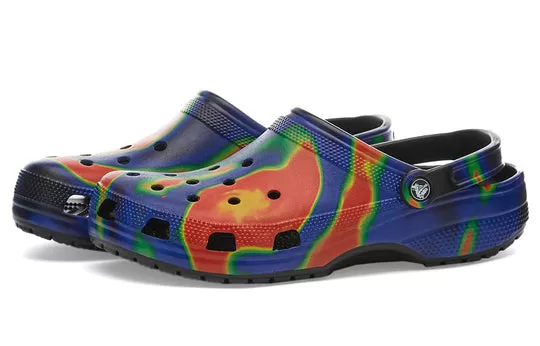 Crocs-Classic-Solarized-Clogs-Blue-Orange-2 Crocs Classic Solarized Clogs 'Blue Orange'