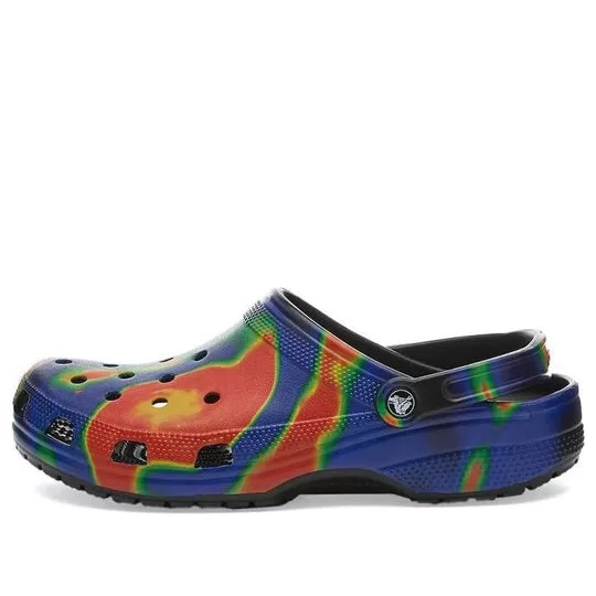 Crocs Classic Solarized Clogs 'Blue Orange' Crocs Classic Solarized Clogs 'Blue Orange'