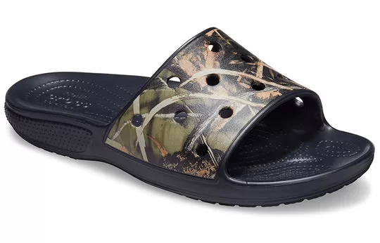 Crocs-Classic-Stylish-Sports-Slippers-Unisex-Black-Brown-2 Crocs Classic Stylish Sports Slippers Unisex Black Brown