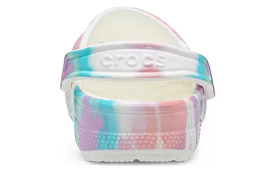 Crocs-Classic-clog-Pattern-Crocs-Flat-Heel-Sports-Colorful-Blue-Sandals-5 Crocs Classic clog Pattern Crocs Flat Heel Sports Colorful Blue Sandals