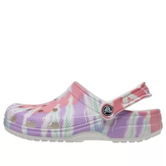 Crocs Classic clog Pattern Crocs Flat Heel Sports Colorful Blue Sandals Crocs Classic clog Pattern Crocs Flat Heel Sports Colorful Blue Sandals