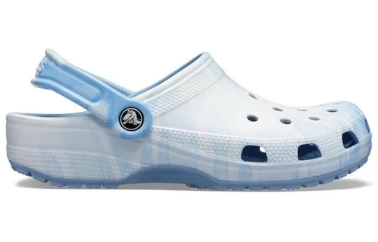 Crocs-Classic-clog-Pattern-Crocs-Unisex-Blue-Sandals-A205453-44O-1 Crocs Classic clog Pattern Crocs Unisex Blue Sandals A205453-44O