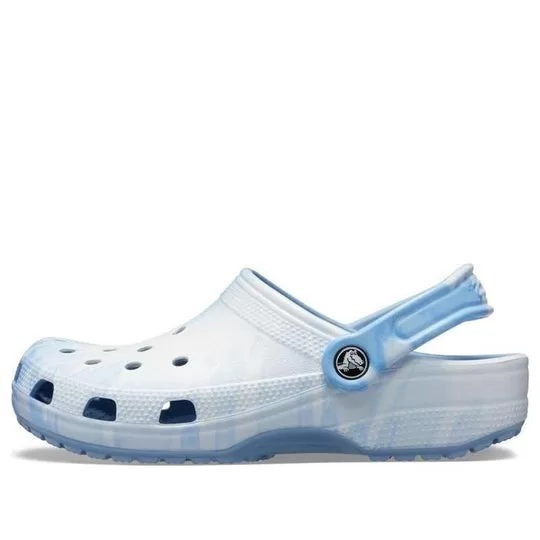 Crocs Classic clog Pattern Crocs Unisex Blue Sandals A205453-44O Crocs Classic clog Pattern Crocs Unisex Blue Sandals A205453-44O