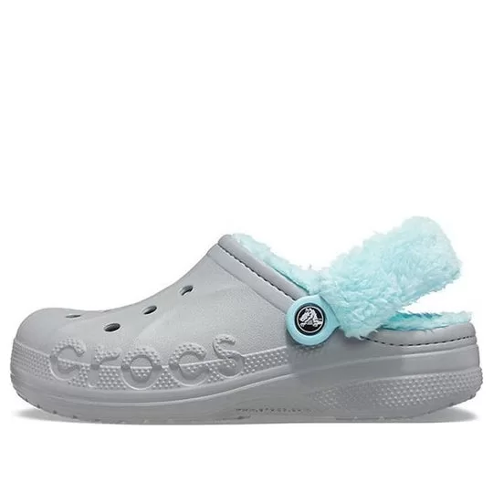 Crocs Classic clog Stay Warm Fleece Lined Shoe Unisex Gray Blue Crocs Classic clog Stay Warm Fleece Lined Shoe Unisex Gray Blue
