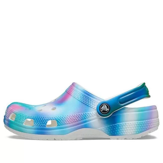 Crocs Colorful Crocs Beach Unisex Multi-Color White Sandals Crocs Colorful Crocs Beach Unisex Multi-Color White Sandals