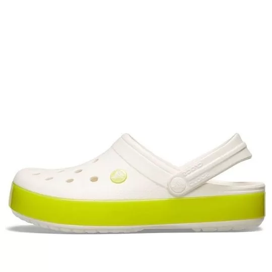 Crocs Crocband Beach Sandals Yellow Crocs Crocband Beach Sandals Yellow