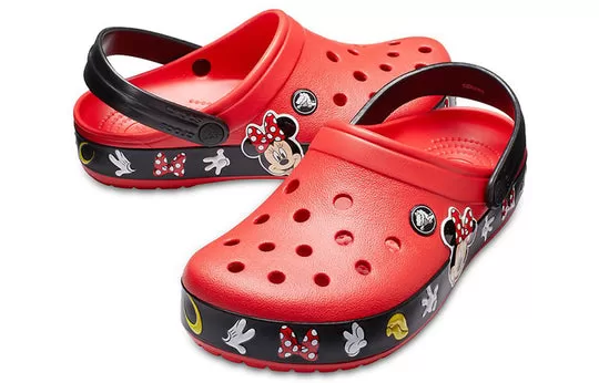 Crocs-Crocband-Cartoon-Mickey-Mouse-Wear-Resistant-Unisex-Red-Black-Sandals-Red-Black-3 Crocs Crocband Cartoon Mickey Mouse Wear-Resistant Unisex Red Black Sandals 'Red Black'