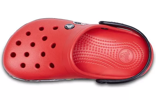 Crocs-Crocband-Cartoon-Mickey-Mouse-Wear-Resistant-Unisex-Red-Black-Sandals-Red-Black-4 Crocs Crocband Cartoon Mickey Mouse Wear-Resistant Unisex Red Black Sandals 'Red Black'