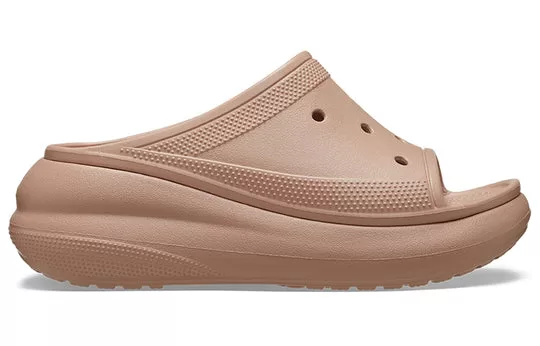 Crocs-Crush-Slides-Brown-1 Crocs Crush Slides 'Brown'