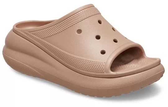 Crocs-Crush-Slides-Brown-2 Crocs Crush Slides 'Brown'