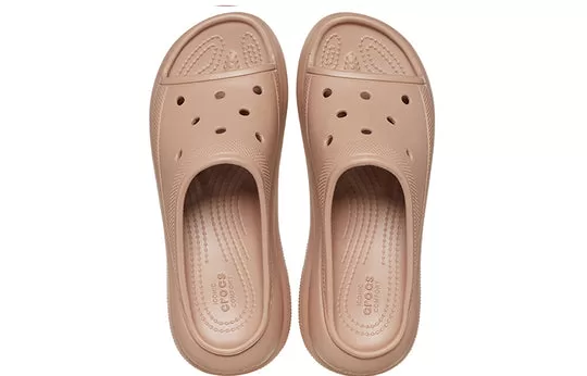 Crocs-Crush-Slides-Brown-3 Crocs Crush Slides 'Brown'