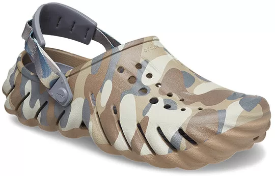 Crocs-Echo-Camo-Redux-Clog-Charcoal-Camo-Green-3 Crocs Echo Camo Redux Clog 'Charcoal Camo Green'