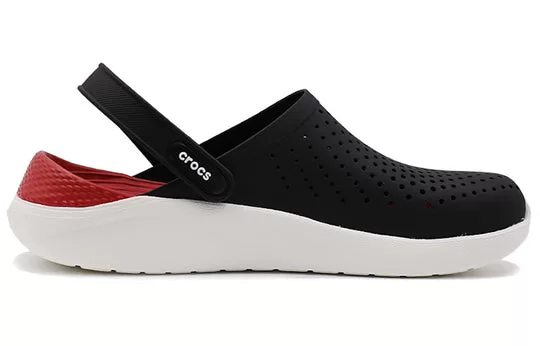 Crocs-LiteRide-Black-Sandals-Black-White-1 Crocs LiteRide Black Sandals 'Black White'