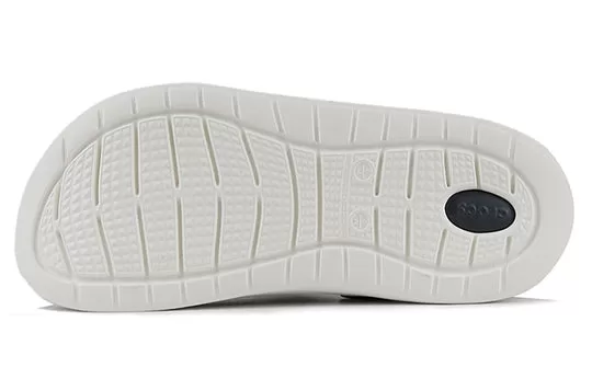 Crocs-LiteRide-LOGO-Crocs-Hollow-Out-Unisex-Black-Sandals-Black-White-3 Crocs LiteRide LOGO Crocs Hollow Out Unisex Black Sandals 'Black White'