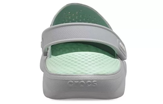 Crocs-LiteRide-Printing-Sandals-Gray-Green-3 Crocs LiteRide Printing Sandals Gray Green