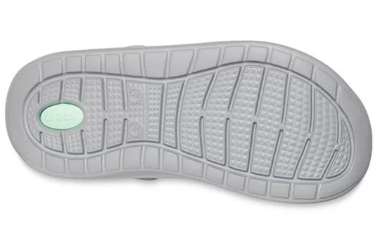 Crocs-LiteRide-Printing-Sandals-Gray-Green-4 Crocs LiteRide Printing Sandals Gray Green