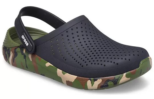 Crocs-LiteRide-Shoe-Printing-Classic-Sandals-Unisex-Black-3 Crocs LiteRide Shoe Printing Classic Sandals Unisex Black