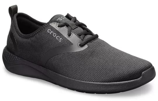 Crocs-LiteRide-Shoes-Fabric-Black-2 Crocs LiteRide Shoes Fabric 'Black'