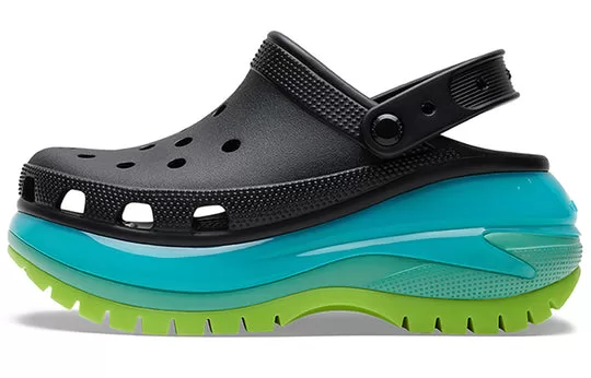 Crocs-Mega-Crush-Clogs-Black-Multi-1 Crocs Mega Crush Clogs 'Black Multi'