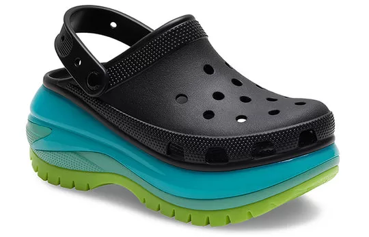 Crocs-Mega-Crush-Clogs-Black-Multi-3 Crocs Mega Crush Clogs 'Black Multi'