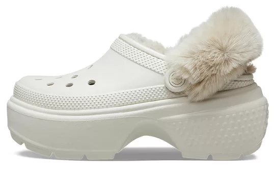 Crocs-Stomp-Lined-Clogs-White-1 Crocs Stomp Lined Clogs 'White'