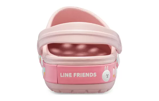 Crocs-x-Line-Friends-Beach-Pink-Unisex-Sandals-4 Crocs x Line Friends Beach Pink Unisex Sandals