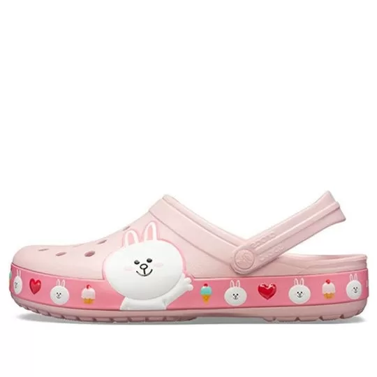 Crocs x Line Friends Beach Pink Unisex Sandals Crocs x Line Friends Beach Pink Unisex Sandals