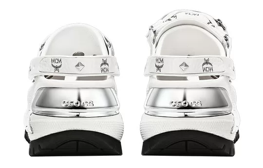 Crocs-x-MCM-Mega-Crush-Clogs-White-Silver-MEXDAMM08WT-4 Crocs x MCM Mega Crush Clogs 'White Silver' MEXDAMM08WT