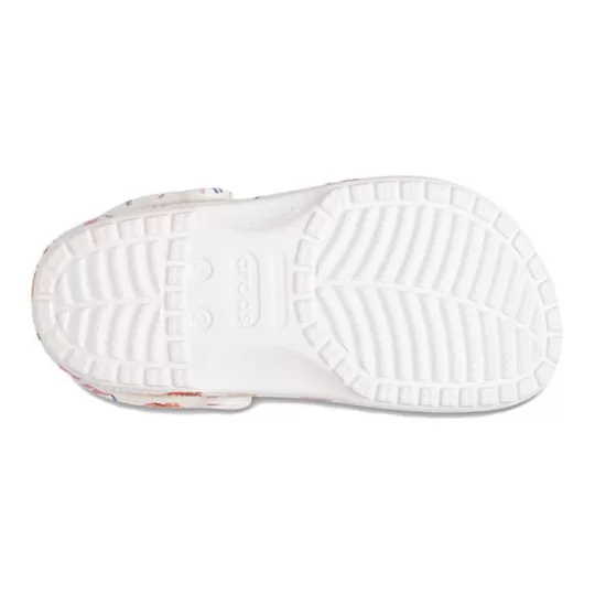 GS-Crocs-Classic-Character-Print-Clog-K-White-Red-Blue-4 (GS) Crocs Classic Character Print Clog K 'White Red Blue'
