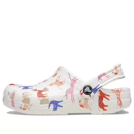 (GS) Crocs Classic Character Print Clog K 'White Red Blue' (GS) Crocs Classic Character Print Clog K 'White Red Blue'