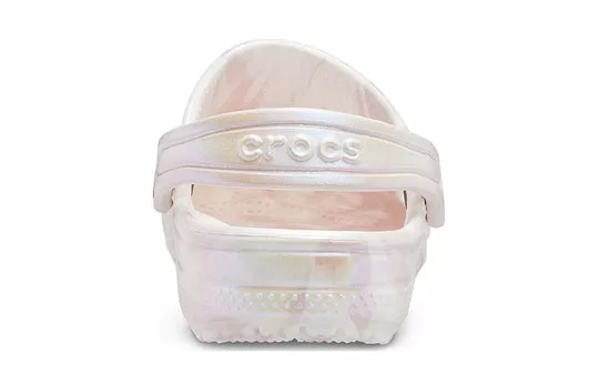 GS-Crocs-Classic-Clogs-Marble-White-Pink-4 (GS) Crocs Classic Clogs 'Marble White Pink'