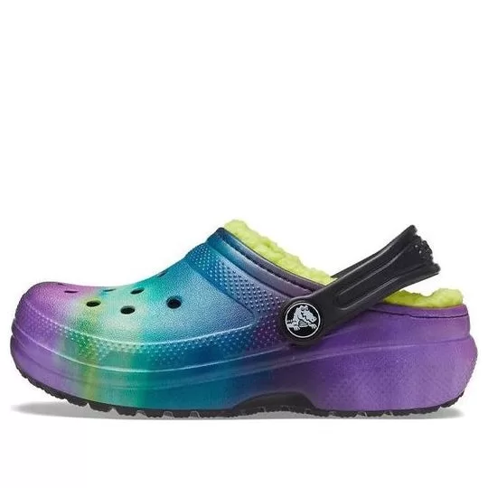 (GS) Crocs Classic Lined Out of the World Clogs 'Multi-Color' (GS) Crocs Classic Lined Out of the World Clogs 'Multi-Color'