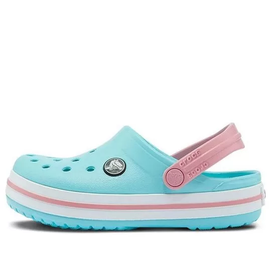 (GS) Crocs Crocband Clogs K 'Blue White' (GS) Crocs Crocband Clogs K 'Blue White'