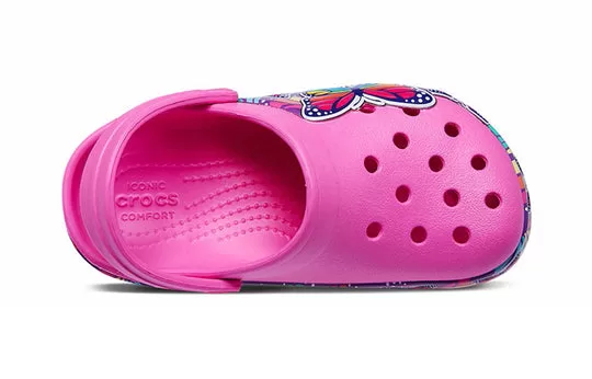 GS-Crocs-Fun-Lab-Multi-Butterfly-Band-Light-Clogs-Pink-Blue-3 (GS) Crocs Fun Lab Multi Butterfly Band Light Clogs 'Pink Blue'